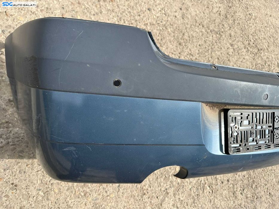 Bara Spoiler Spate cu Locas Senzori Parcare cu Imperfectiuni Dacia Logan 1 Berlina Sedan 2004 - 2008 Culoare Albastru Gri [X3373]