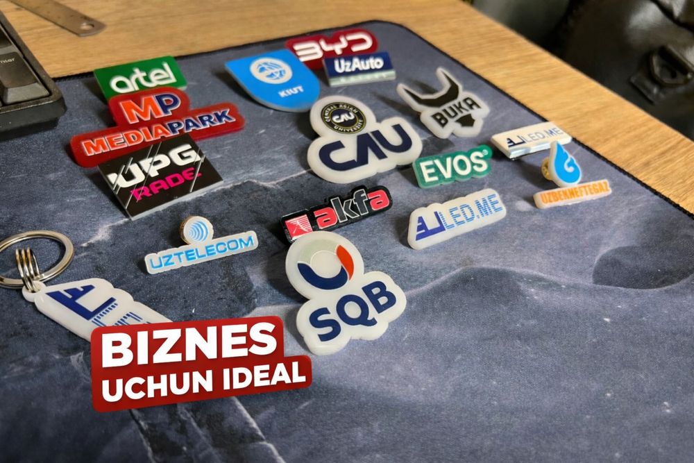 Znachok, brelok, logo belgilar – tez va arzon Значки