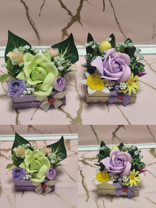 Aranjament floral pentru 1 Martie