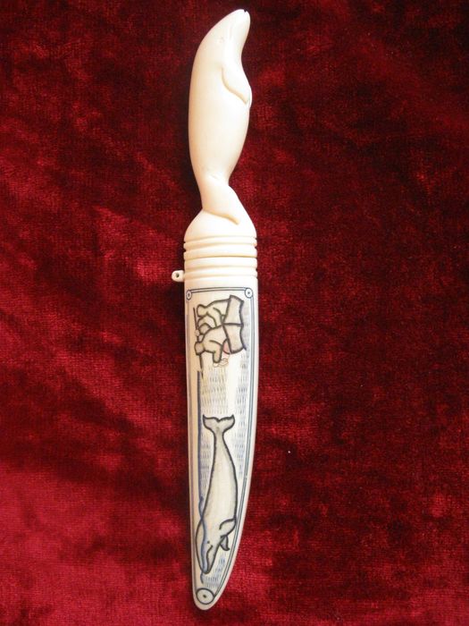 Уникальная коллекция ножей из благородной кости