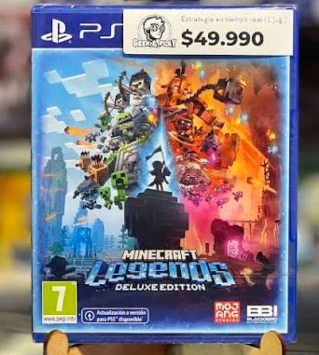 Minecraft Legends - Deluxe Edition (PS4)