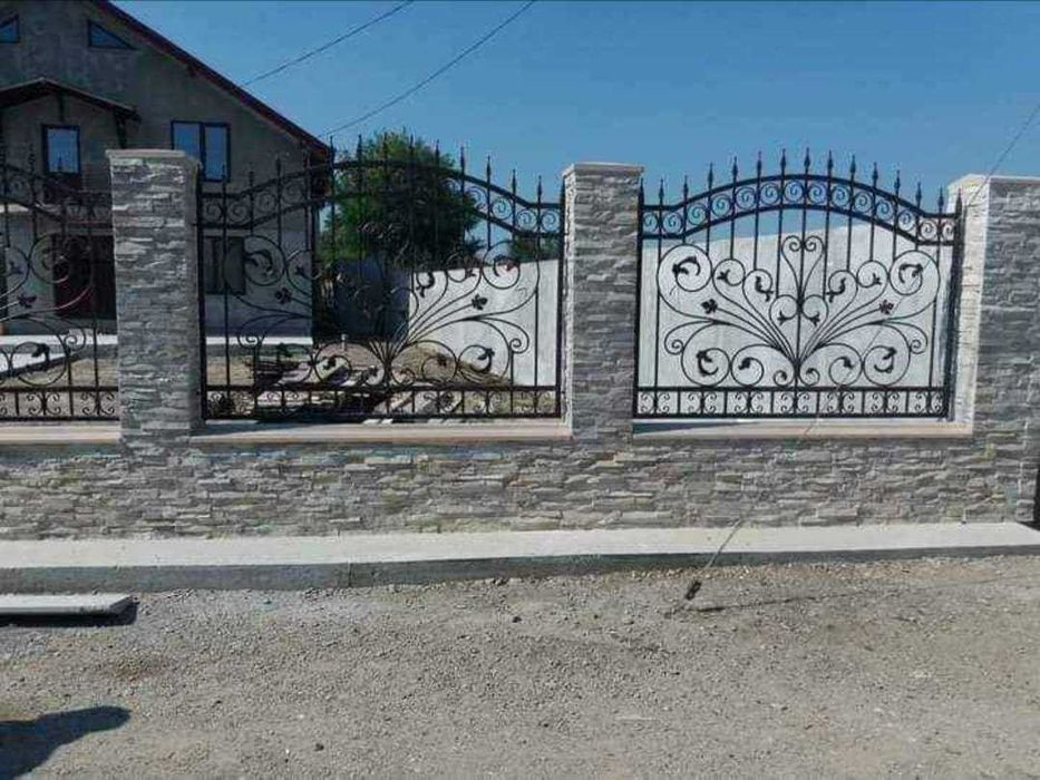 Garduri din fier forjat, BCA, placi, tabla si alte modele disponibile