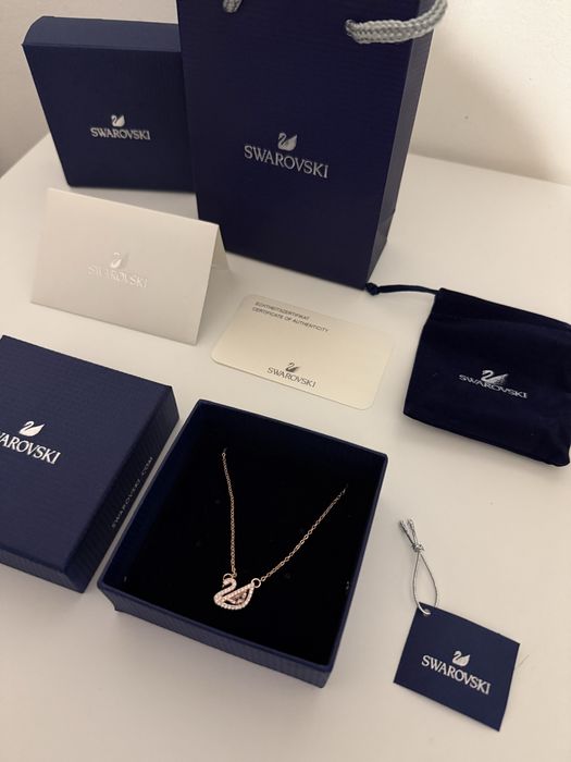 Lantisor Rose Gold Lebada Swarovski