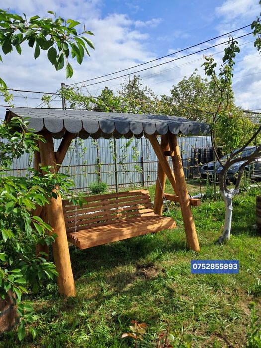Leagăne rustice de gradina