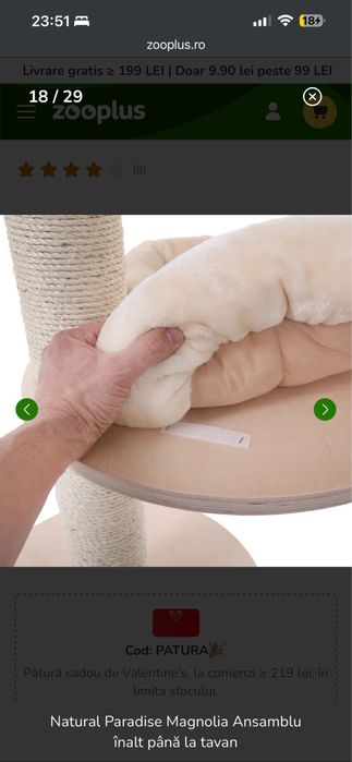 Ansamblu pisici pana la tavan