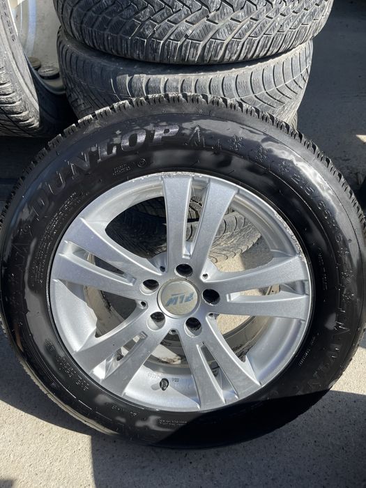 Set jante aliaj 5x112 R16 Audi/Vw/Skoda/Seat cu anvelope de iarna