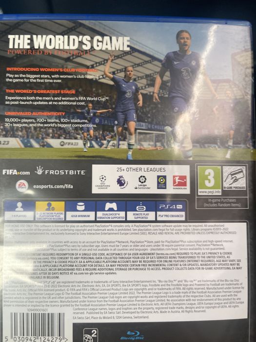 Fifa 23 на PS 4 четайте описание