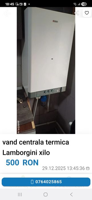 Vand centrala termica Lamborgini in stare de functionareVând calorifer