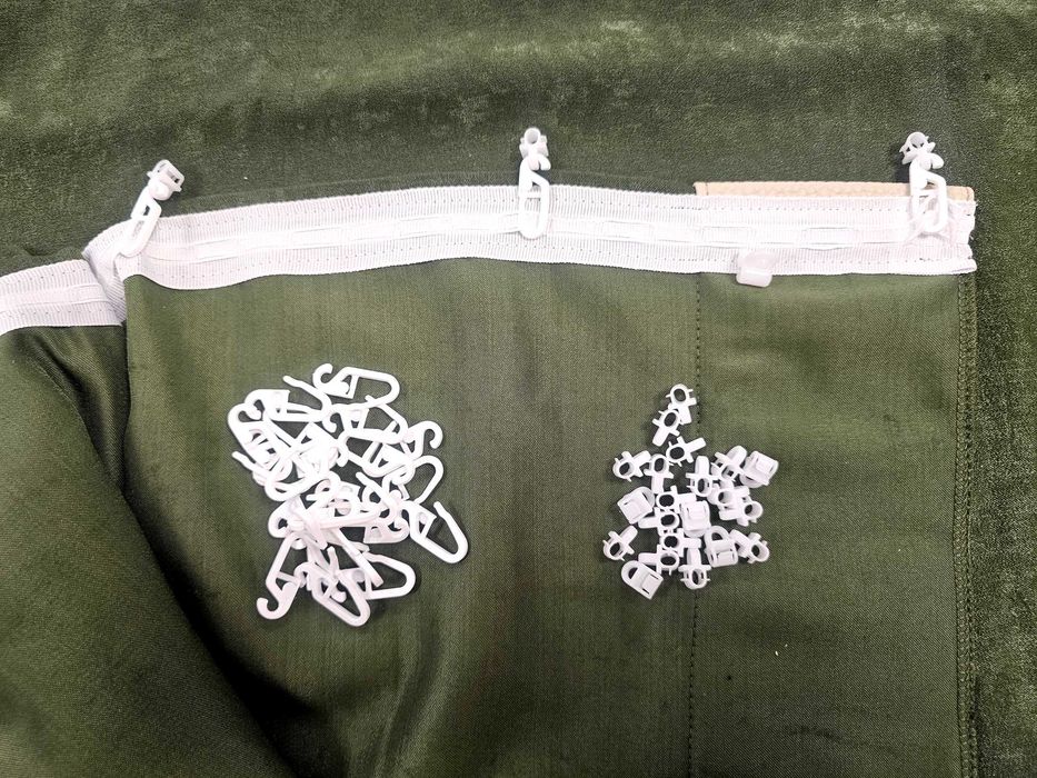 Зелени пердета за камиони SCANIA комплект с кукички тип холандско чело