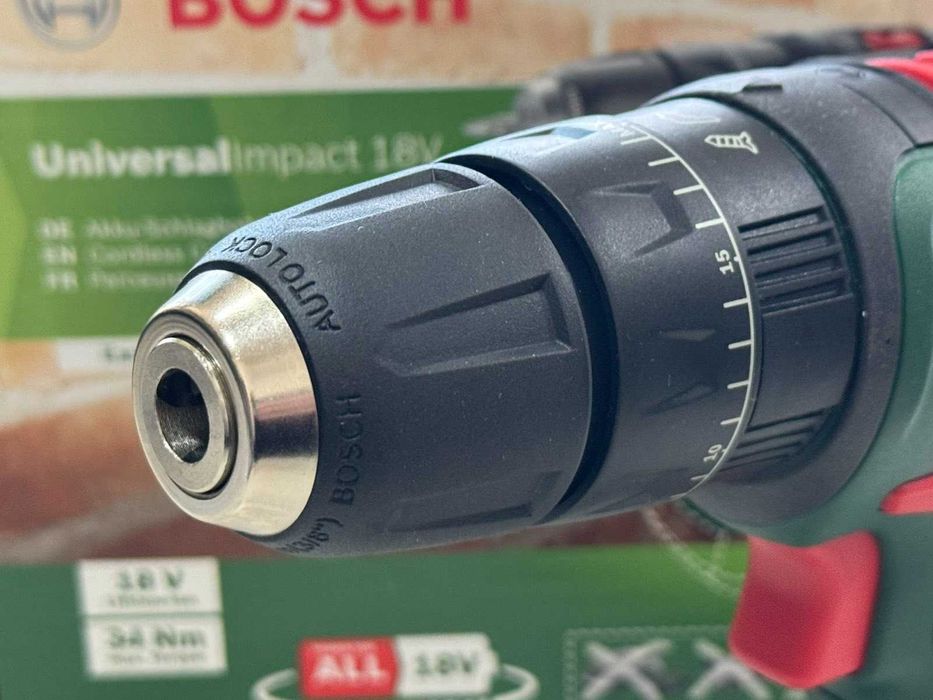 Акумулаторен ударен винтоверт BOSCH, без батерия и зарядно