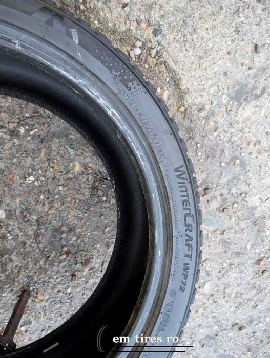 255/40 R20 • Iarna • Kumho WinterCraft WP72 101W | 4 buc | Pret/buc