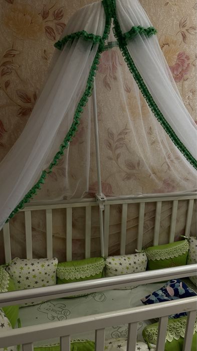 Манеж Детская кровать-трансформер