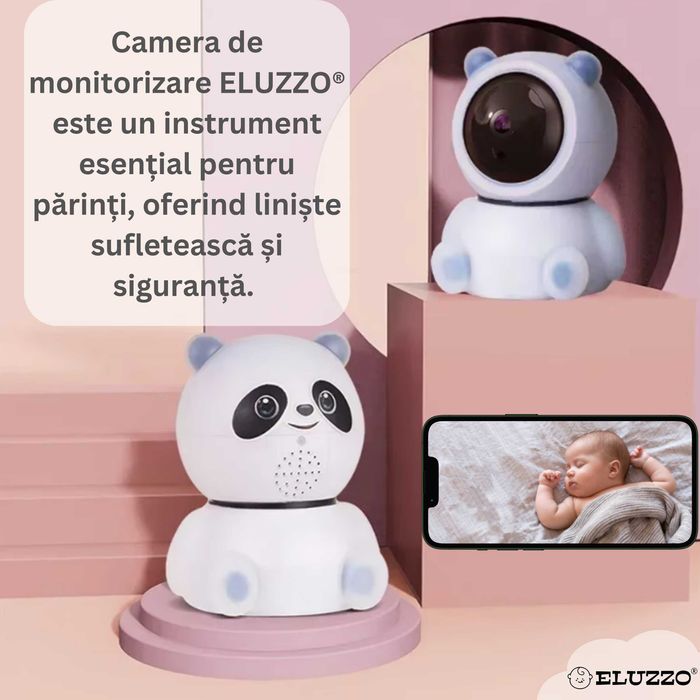 Camera Monitorizare Wireless, Full HD 2MP, NOUA, in cutie.