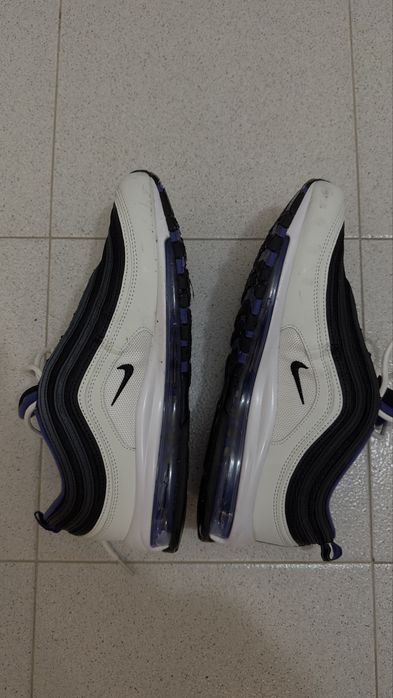 Nike Air max 97 White Black Persian Violet 45