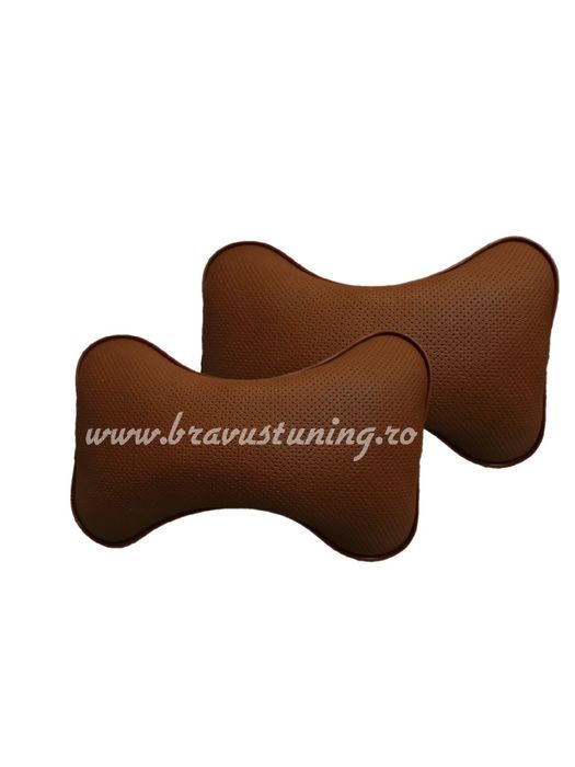 Perne tetiera auto PIELE ECOLOGICA Perforata 2 buc/set