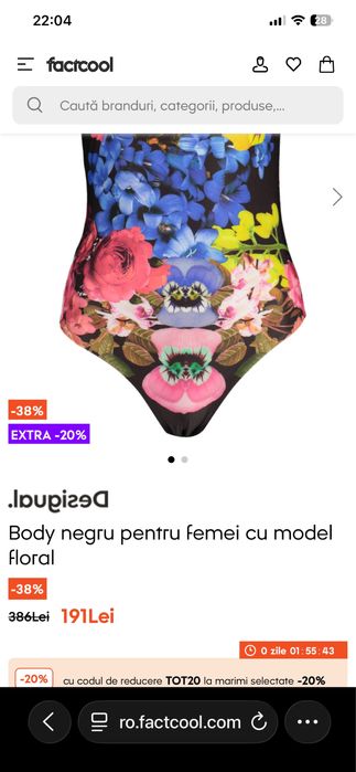 Body Desigual superb