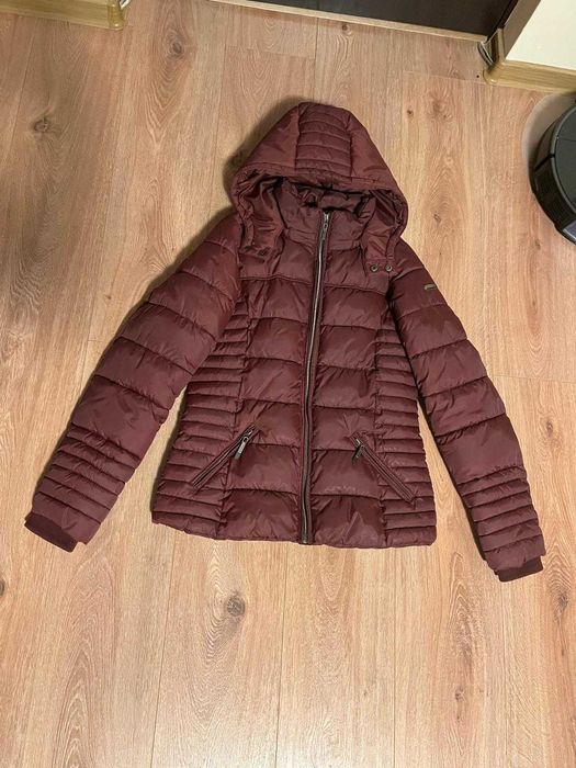 Geacă toamnă damă KENVELO – grena, mărimea M, ca noua