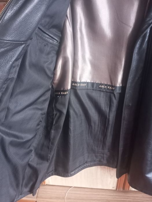 Куртка кожаная мужская