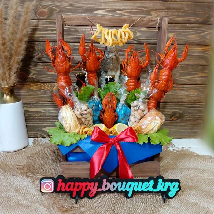 Букеты боксы для мужчин