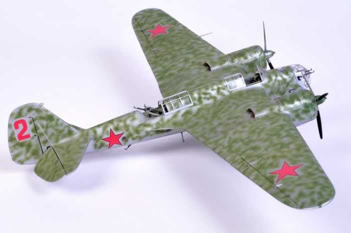 Сборная модель самолета СБ (Д.З.И., 1/72)