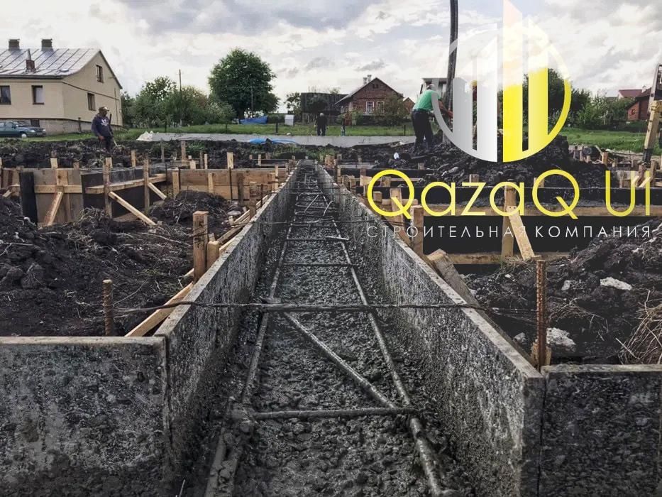 Фундамент Куямыз Заливка Фундамента Куб Бетона Строитель - Cтроительные ...