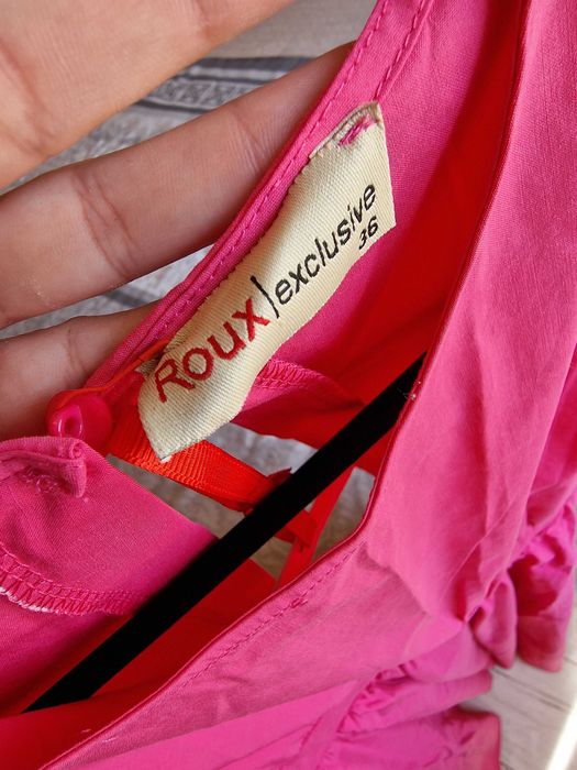 Дамска розова рокля