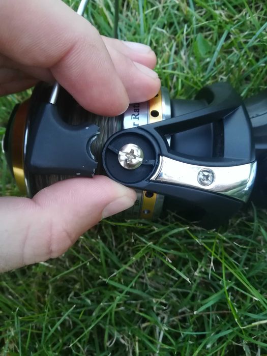 Мощна макара с проблем в бигела.