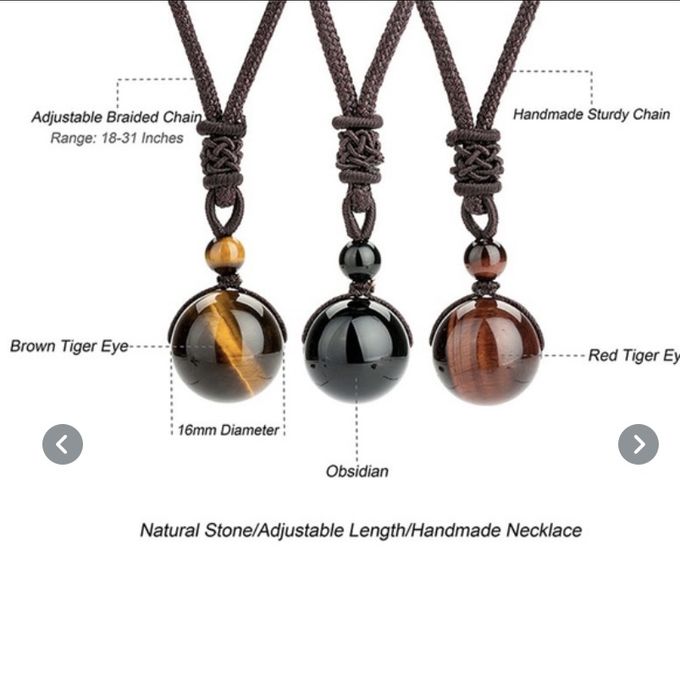 Pandantiv curativ ochi de tigru piatra naturala