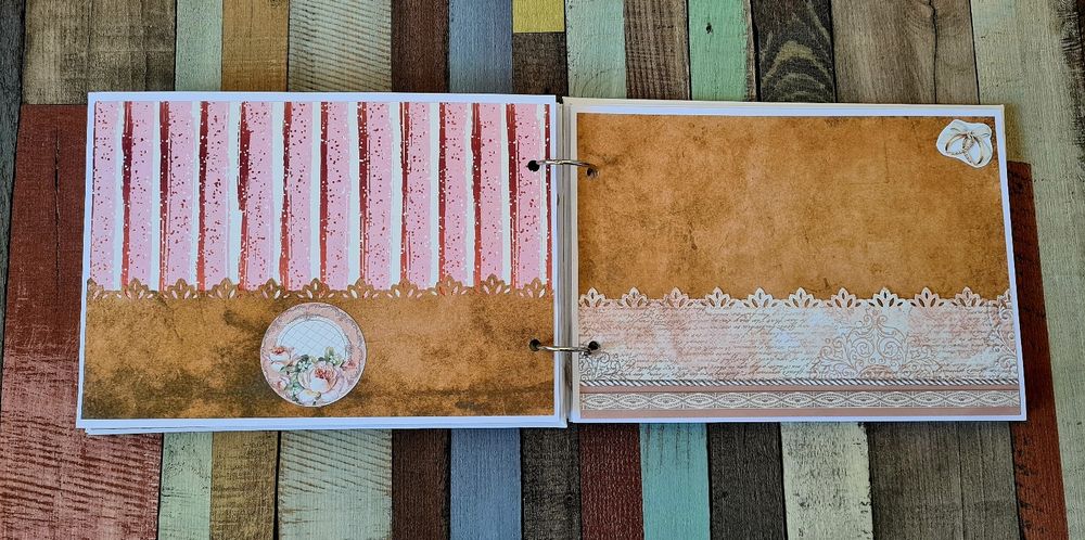 Сватбен албум - Ръчна изработка