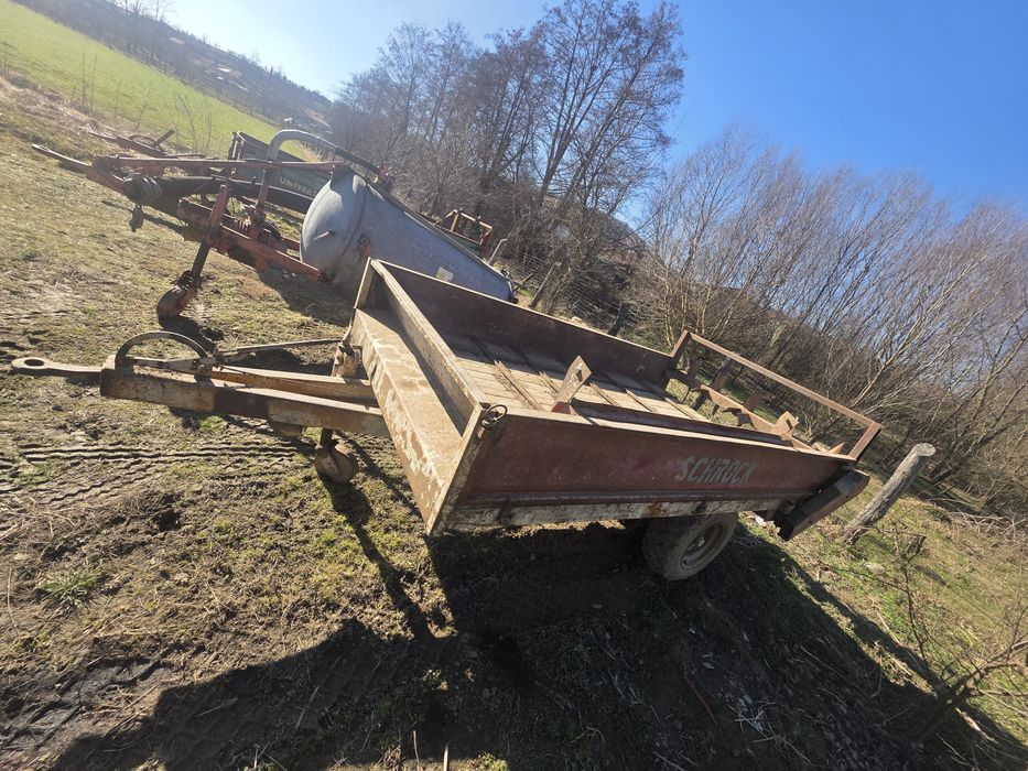 Mig de gunoi 3 tone remorca de gunoi 3 tone