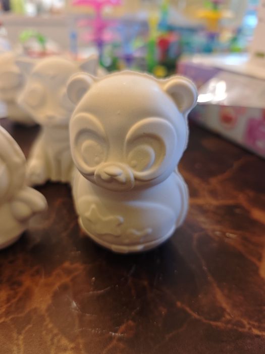 3D гипсови фигурки за оцветяване