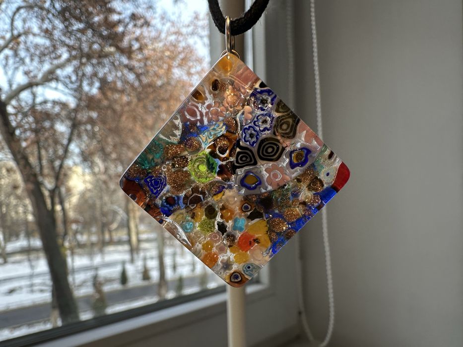 Murano Glass/ ITALY/ подвеска- украшение мурано стекло