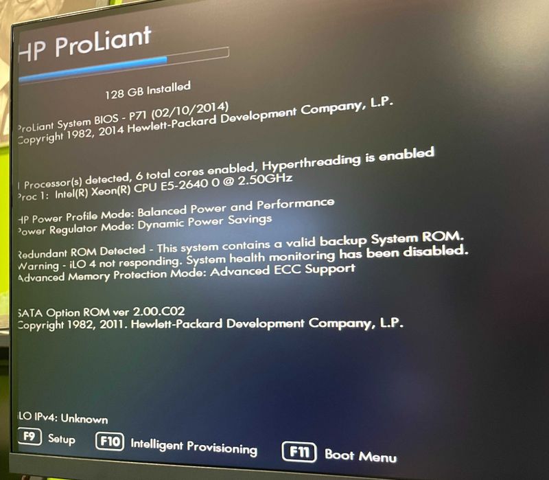 HP PROLIANT DL360P G8. Xeon E5-2640 0 . RAM 128 GB/HDD 1,2 TB * 4pcs