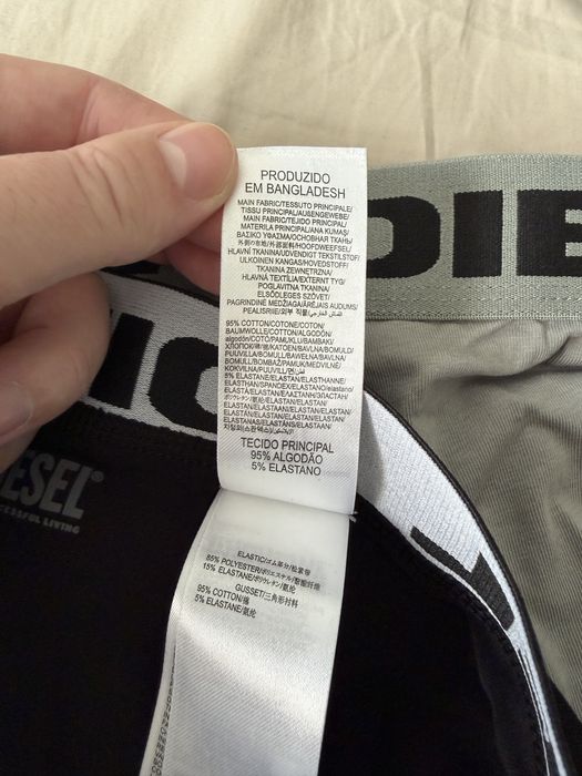 Diesel set 3 boxeri gri-negru-negru marimea L noi originali