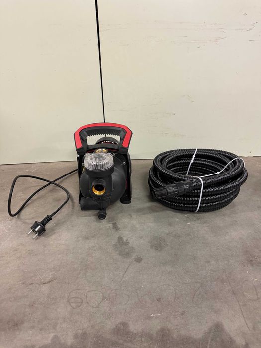 Помпа водна 600W 1" max 50L/min 35m с воден филтър +Маркуч смукателен Ø1" 7m WP44