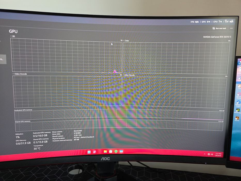 Setup Gaming & Streaming Complet | RTX 5070 Ti, i7-13700KF, 2 Monitoare (240Hz/180Hz), Microfon SteelSeries