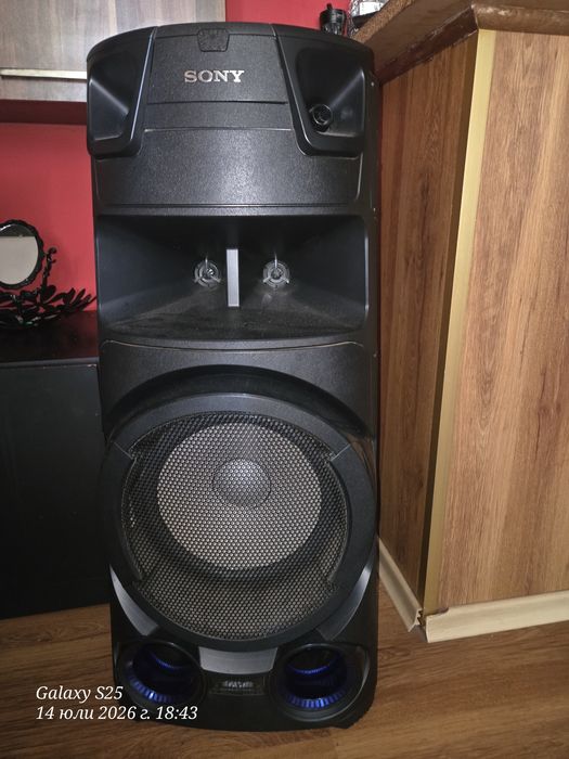 Аудио система Sony - MHC-V73D, черна