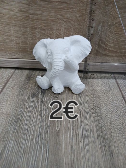 Великденски гипсови фигури за оцветяване за деца