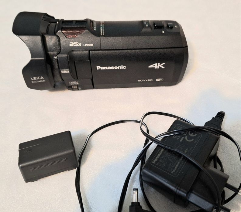 Panasonic hc vx 980 4k camera video nu ag ac dvx gh sony canon s