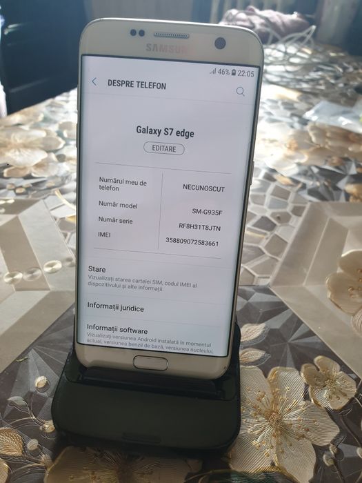 Vand Samsung galaxy S7 Edge