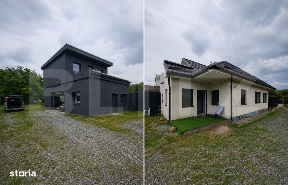 Doua case, 1100 mp de teren, zona Avram Iancu, posibilitate achizitie