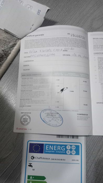 Boiler electric  80 litri