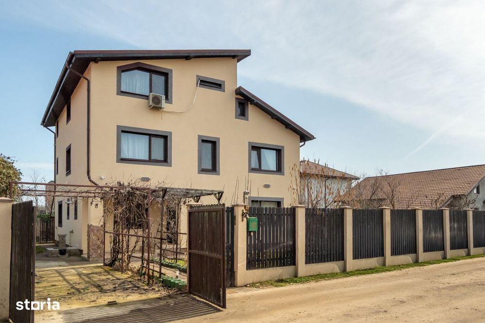 Vila de vanzare Branesti,, teren suplimentar,  gata de mutare si  acce