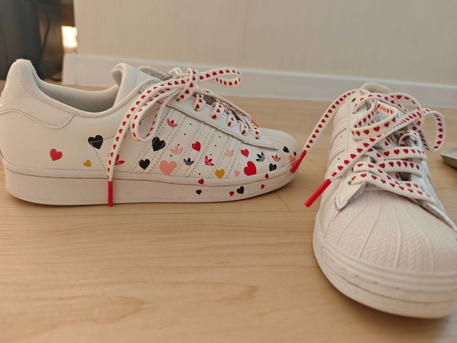 Adidas Superstar Valentine's Day sneakers