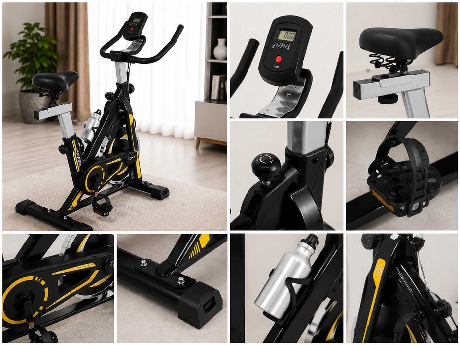 Fitness zalga vaqt yo'qmi? Velotrenajor sizning uyingizda!