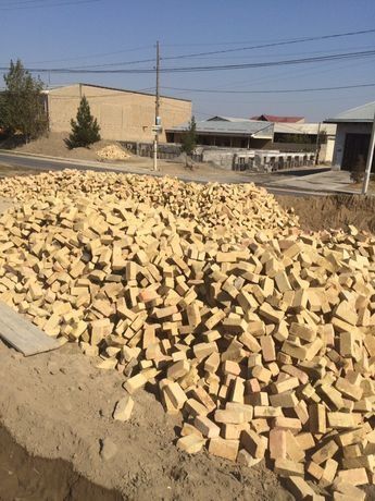 Пишкан ва хом гишт Пишган  Кирпич тогридан тогри заводдан биринши кол