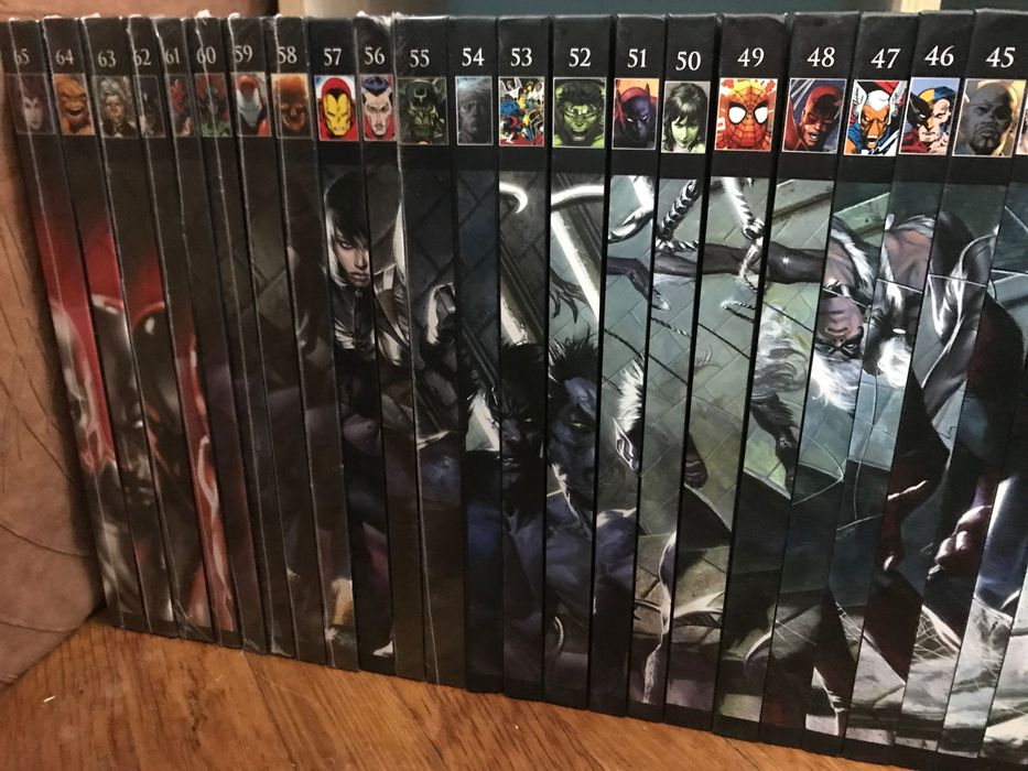 Комикси на Марвил с твърди корици