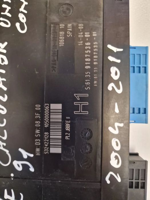 calculator confort,calculator unitate control bmw seria 3 e 90/91