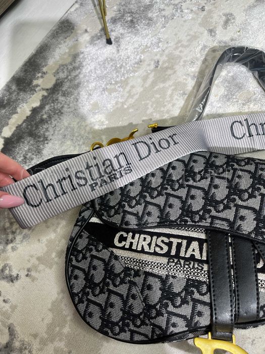 Geanta Saddle Bag Eco Textil cu bareta inclusa