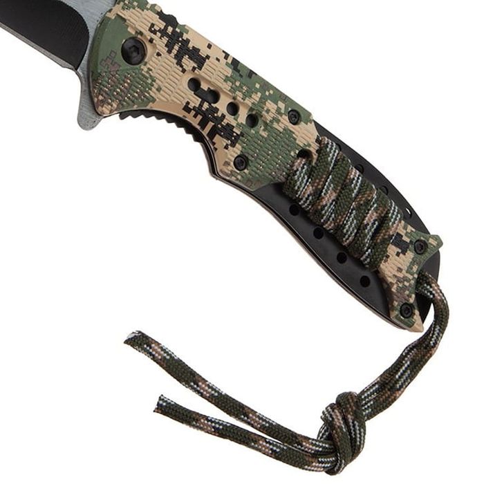 Briceag vanatoare Only Comando, otel inoxidabil, 21 cm, verde